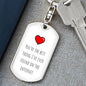 KEY CHAIN - "You're the Best" - WHITE