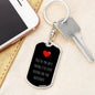 KEY CHAIN - "You're the Best" - BLACK