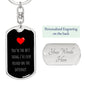 KEY CHAIN - "You're the Best" - BLACK