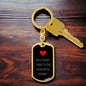 KEY CHAIN - "You're the Best" - BLACK