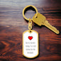 KEY CHAIN - "You're the Best" - WHITE