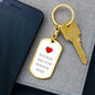 KEY CHAIN - "You're the Best" - WHITE