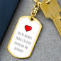 KEY CHAIN - "You're the Best" - WHITE