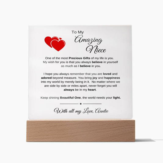 Acrylic Plaque - NIECE