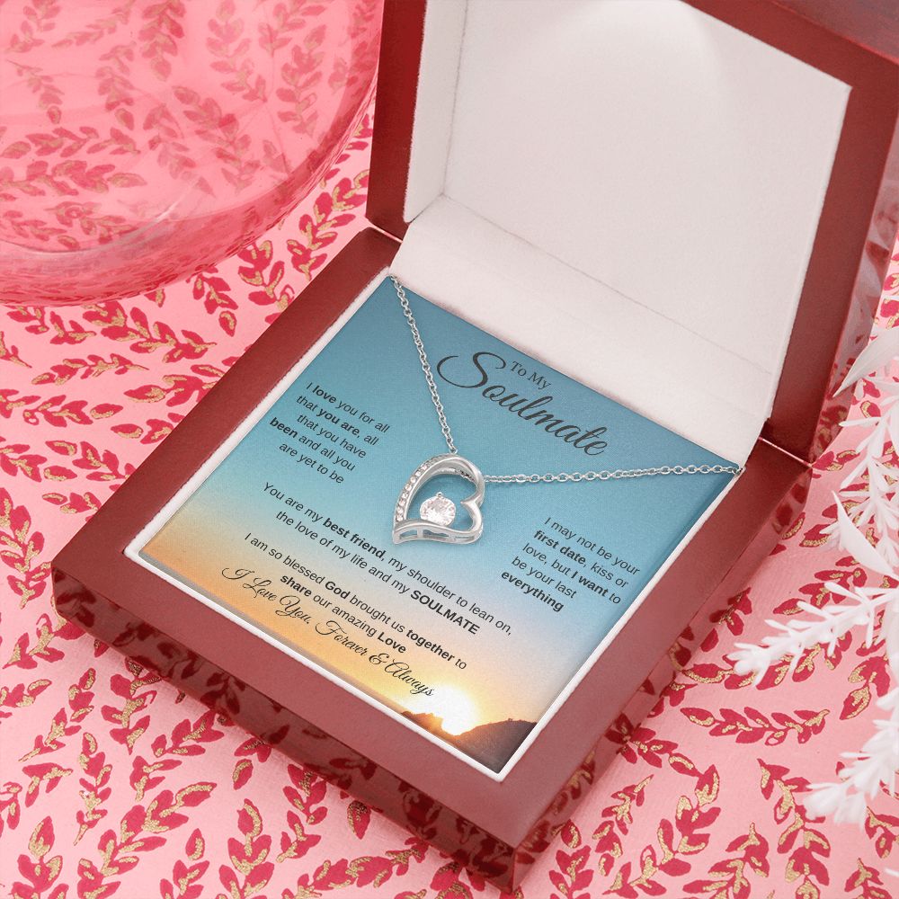 Forever Love Necklace - Sunset