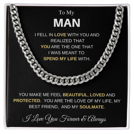 Cuban Link Chain - TO MY MAN