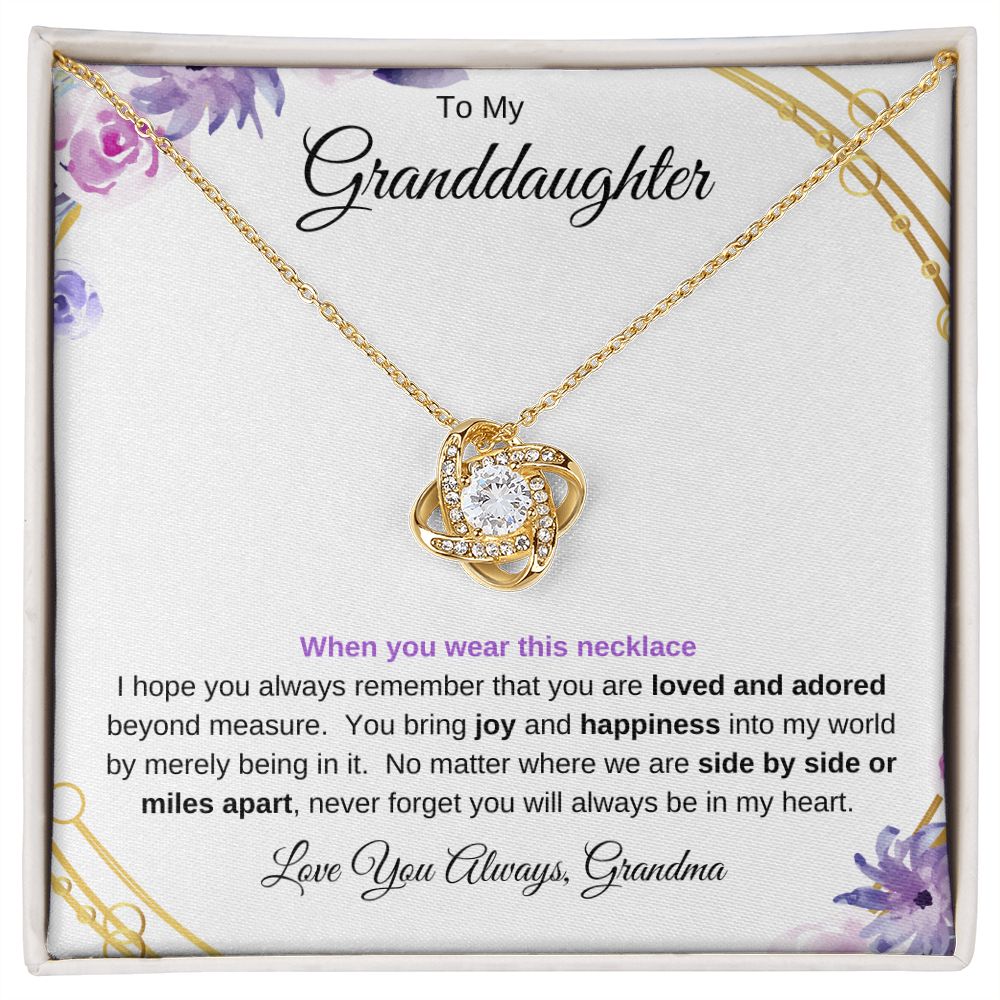 Love Knot Necklace - FROM GRANDMA