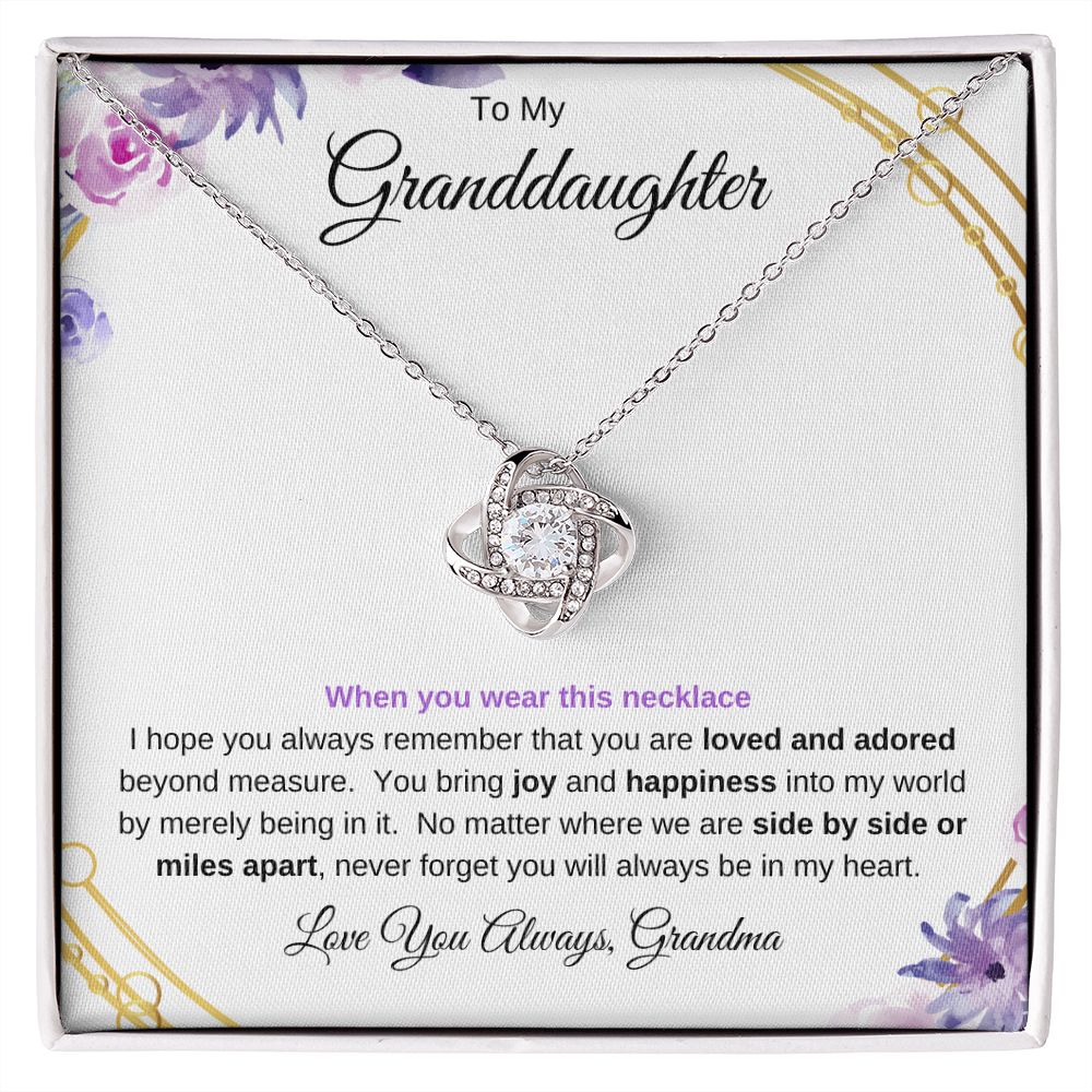 Love Knot Necklace - FROM GRANDMA