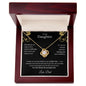 DAUGHTER - Love Knot Necklace - DAD