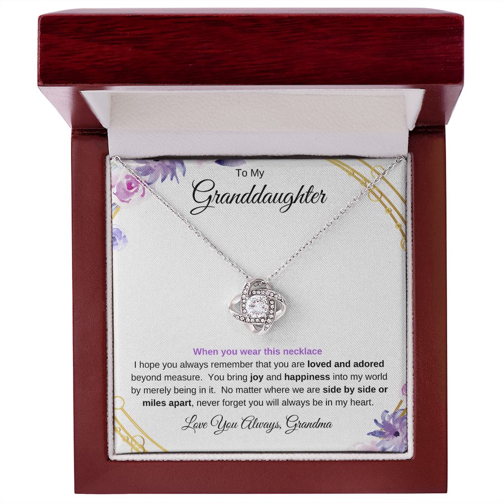 Love Knot Necklace - FROM GRANDMA