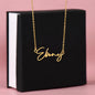 GRANDDAUGHTER - Signature Name Necklace