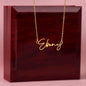 GRANDDAUGHTER - Signature Name Necklace