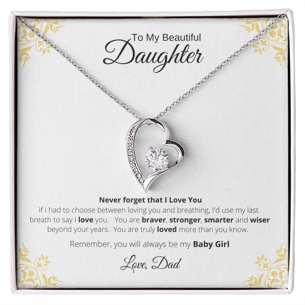 Forever Love Necklace - FROM DAD