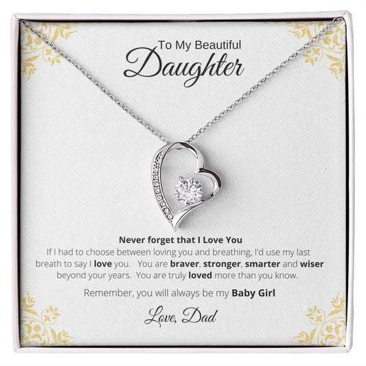 Forever Love Necklace - FROM DAD