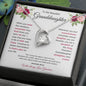 Forever Love Necklace - GRANDDAUGHTER - Jeremiah 29:11