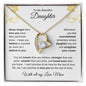 DAUGHTER - Forever Love Necklace  MOM