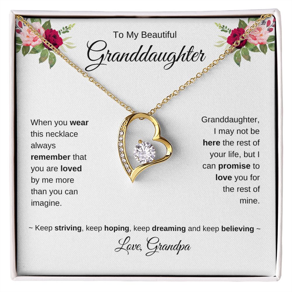 Forever Love Necklace - FROM GRANDPA
