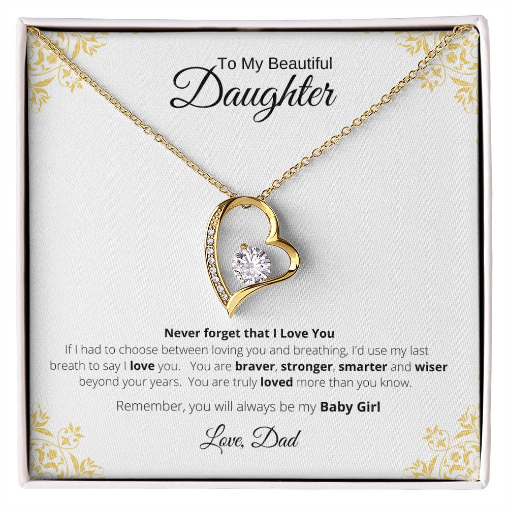 Forever Love Necklace - FROM DAD