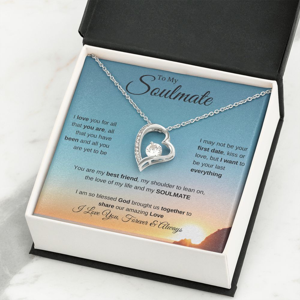 Forever Love Necklace - Sunset