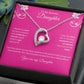 Forever Love Necklace - Pink
