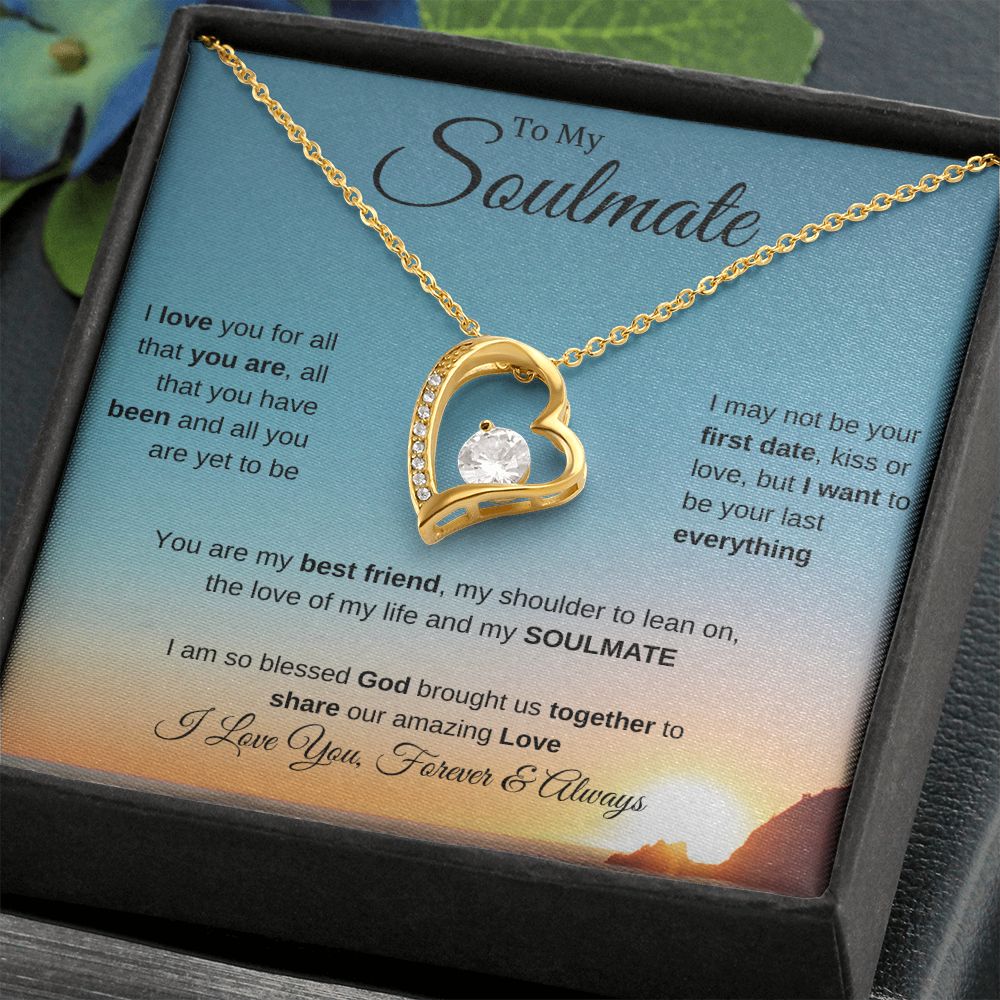 Forever Love Necklace - Sunset
